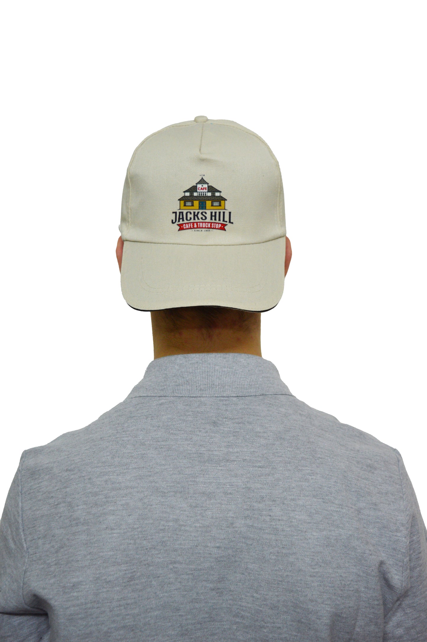 Jack’s Hill Café & Truck Stop Classic Baseball Cap – Beige Cotton Dad Hat