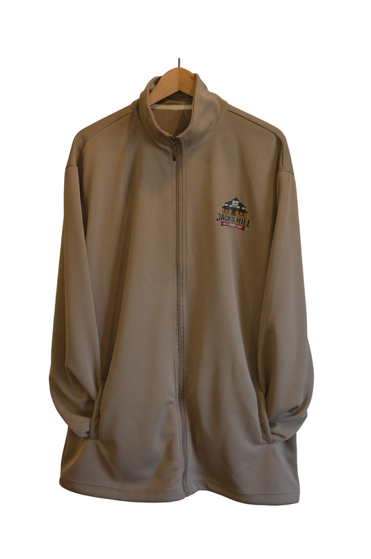 Jack’s Hill Café & Truck Stop Zip-Up Jacket – Branded Softshell Style Track Jacket