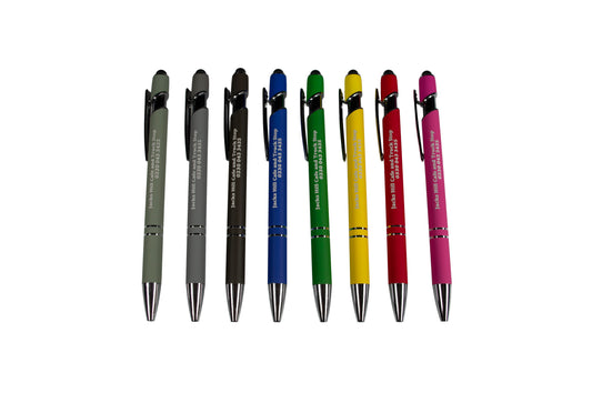 Jack’s Hill Café & Truck Stop Branded Ballpoint Pen – Stylus Touchscreen Pen (Multiple Colours Available)