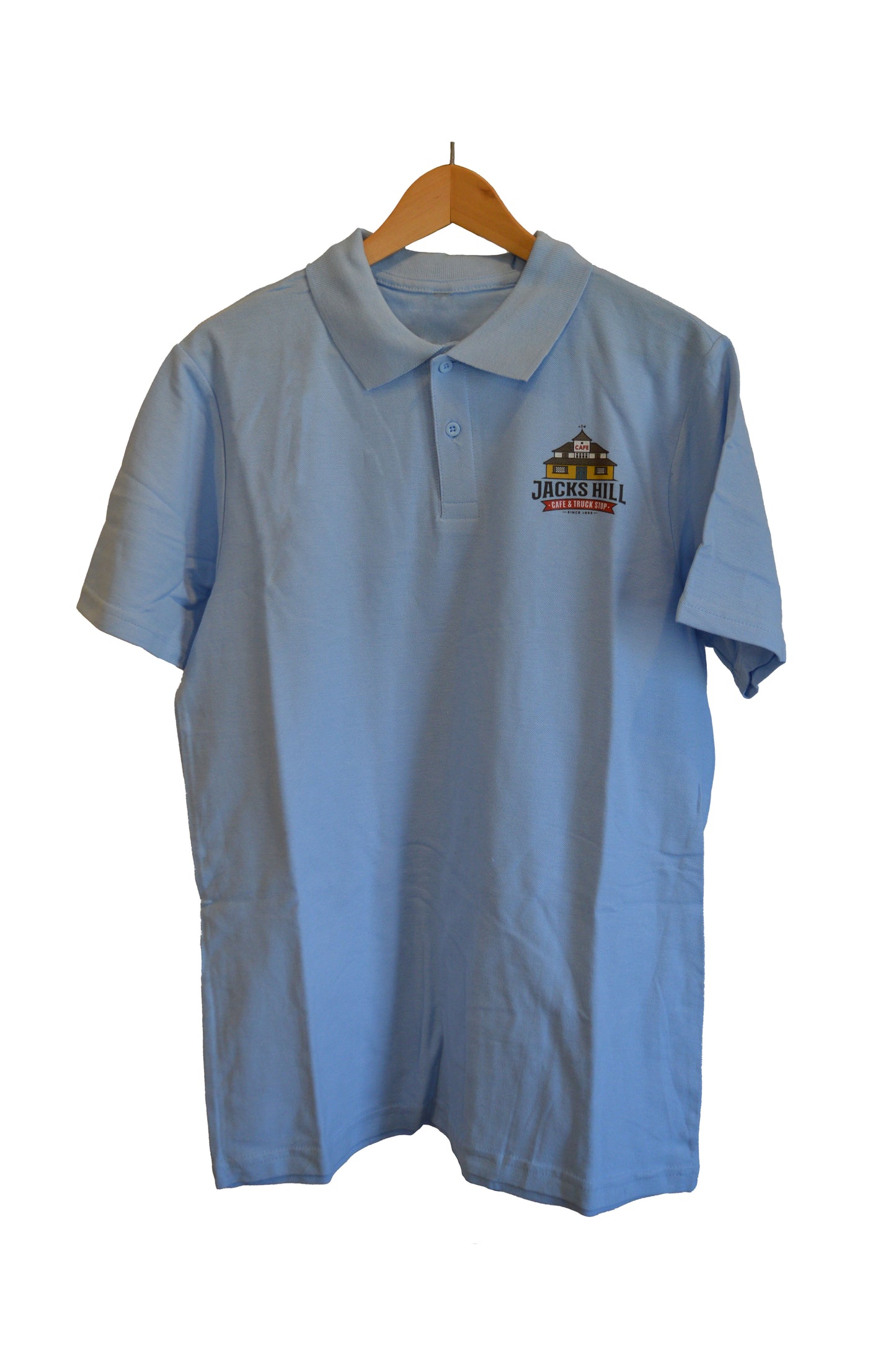 Jack’s Hill Café & Truck Stop Polo Shirt – Classic Branded Cotton Polo