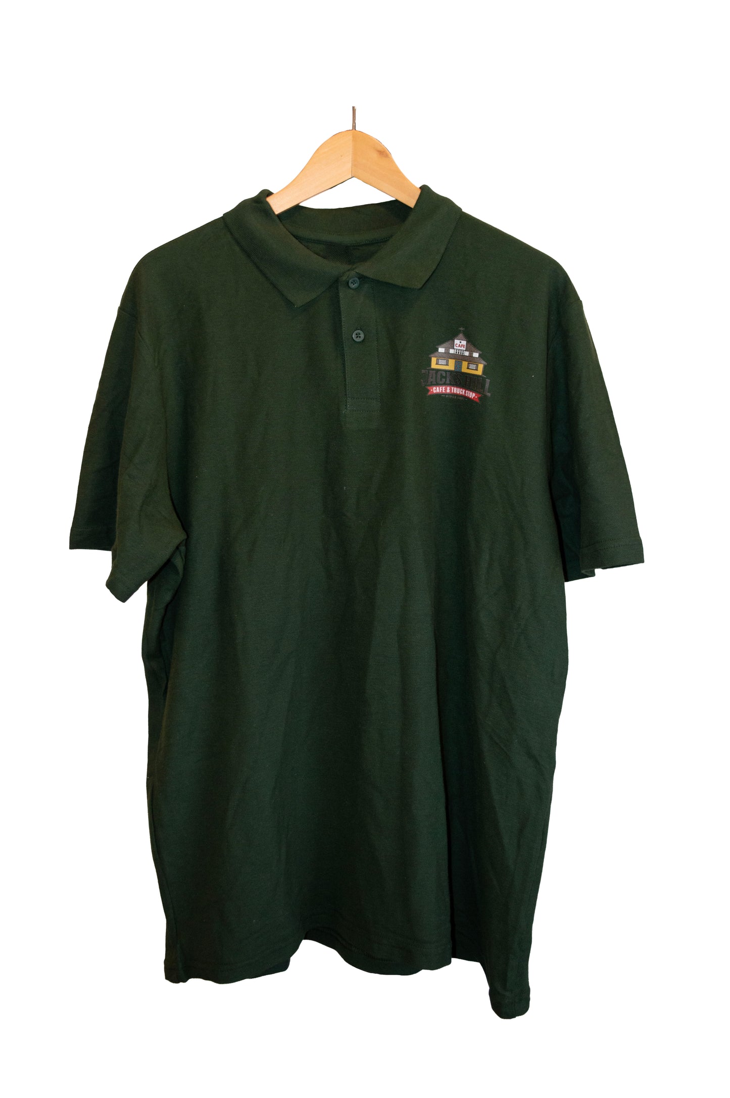 Jack’s Hill Café & Truck Stop Polo Shirt – Classic Branded Cotton Polo