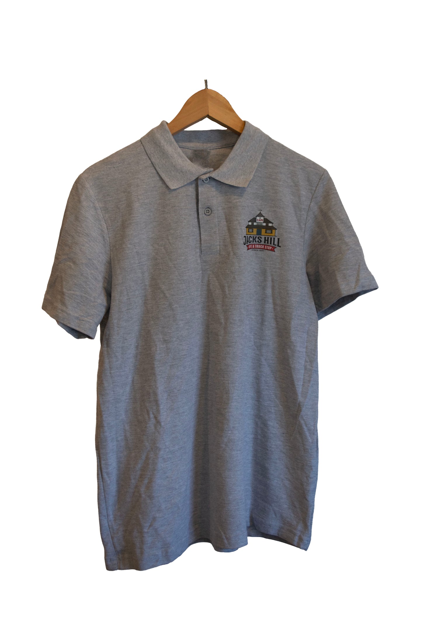 Jack’s Hill Café & Truck Stop Polo Shirt – Classic Branded Cotton Polo