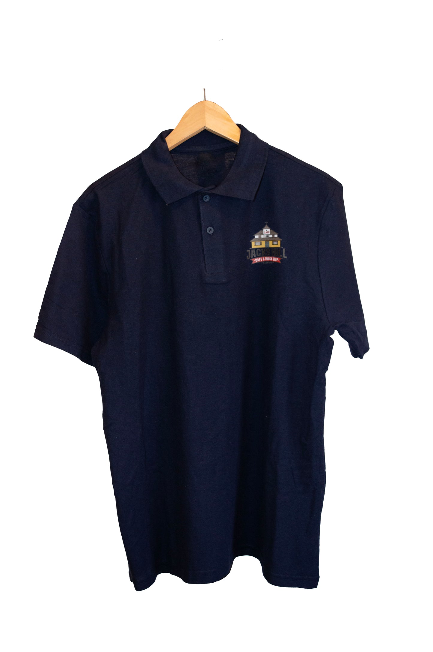 Jack’s Hill Café & Truck Stop Polo Shirt – Classic Branded Cotton Polo